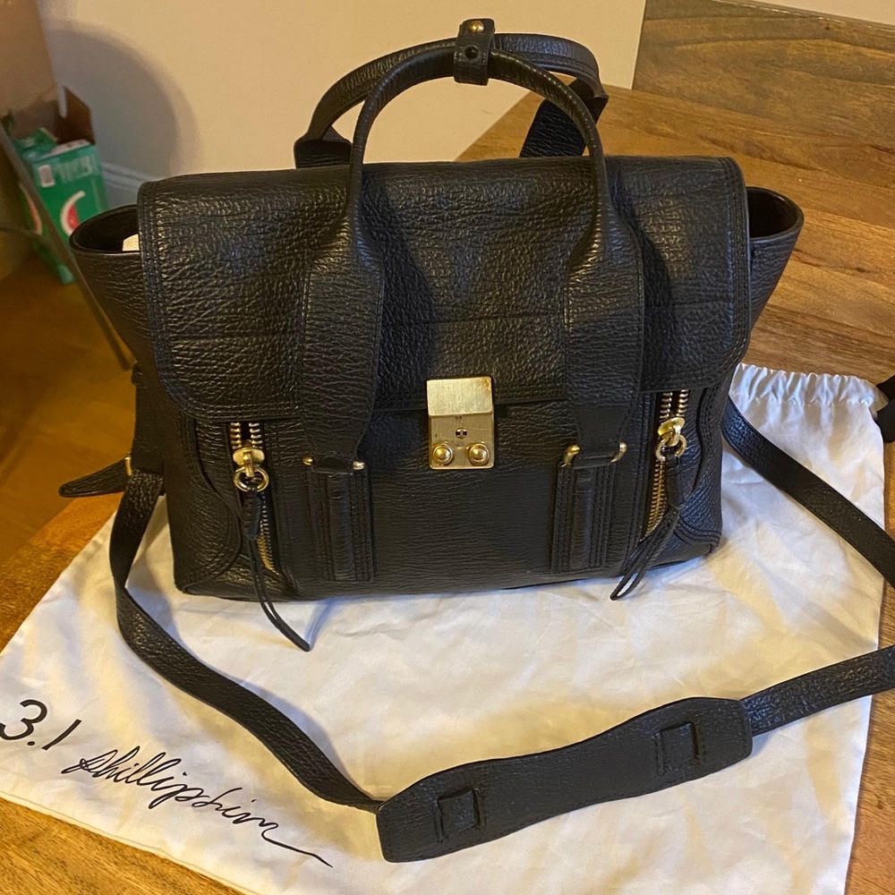 3.1 Phillip Lim Medium Pashli Black